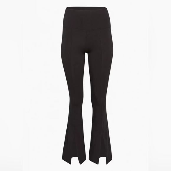 Aritzia Pants & Jumpsuits Aritzia Black Split Highrise Leggings